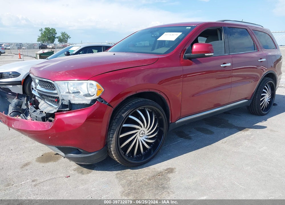 2013 DODGE DURANGO VIN: 1C4RDJDGXDC686514