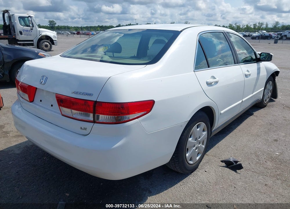 2003 HONDA ACCORD 2.4 LX VIN: 3HGCM56323G705528