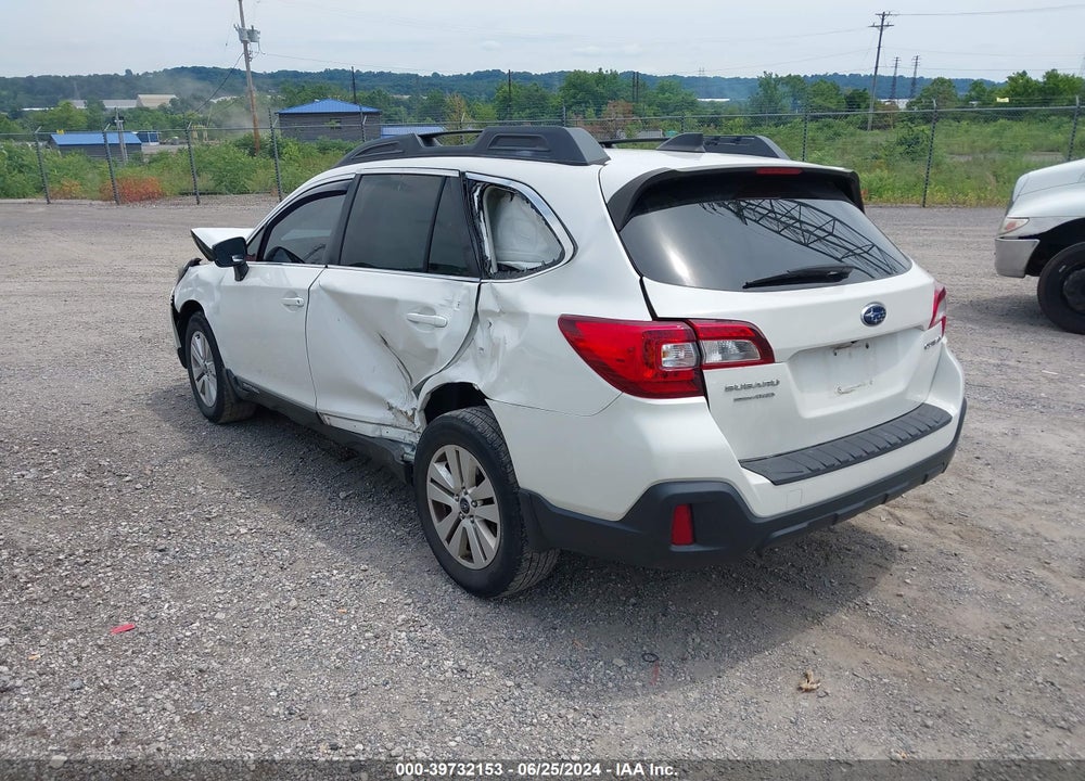 2018 SUBARU OUTBACK 2.5I PREMIUM VIN: 4S4BSADC1J3248931
