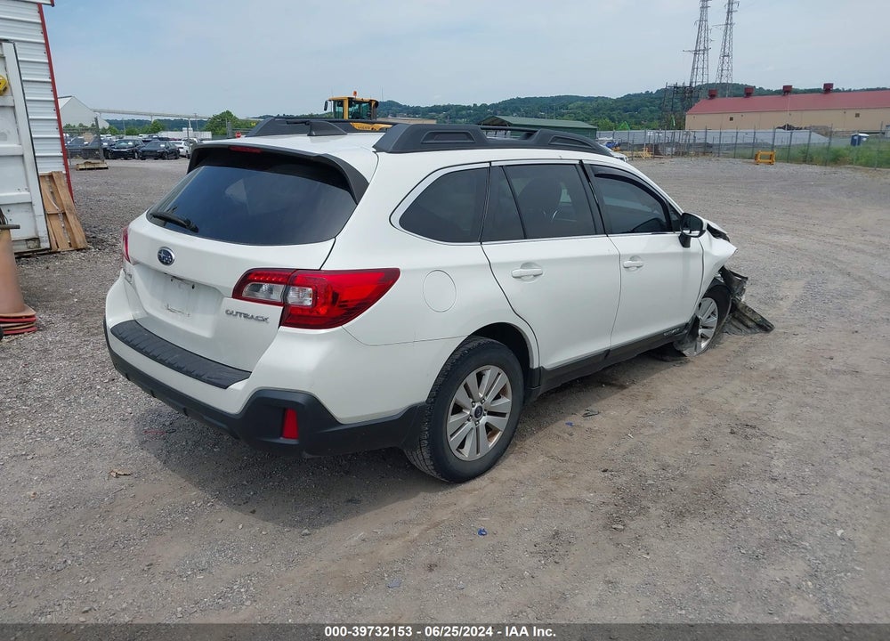 2018 SUBARU OUTBACK 2.5I PREMIUM VIN: 4S4BSADC1J3248931