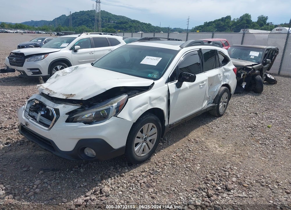 2018 SUBARU OUTBACK 2.5I PREMIUM VIN: 4S4BSADC1J3248931