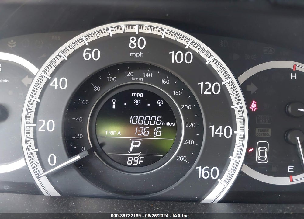 2013 HONDA ACCORD EX-L VIN: 1HGCR2F89DA048982