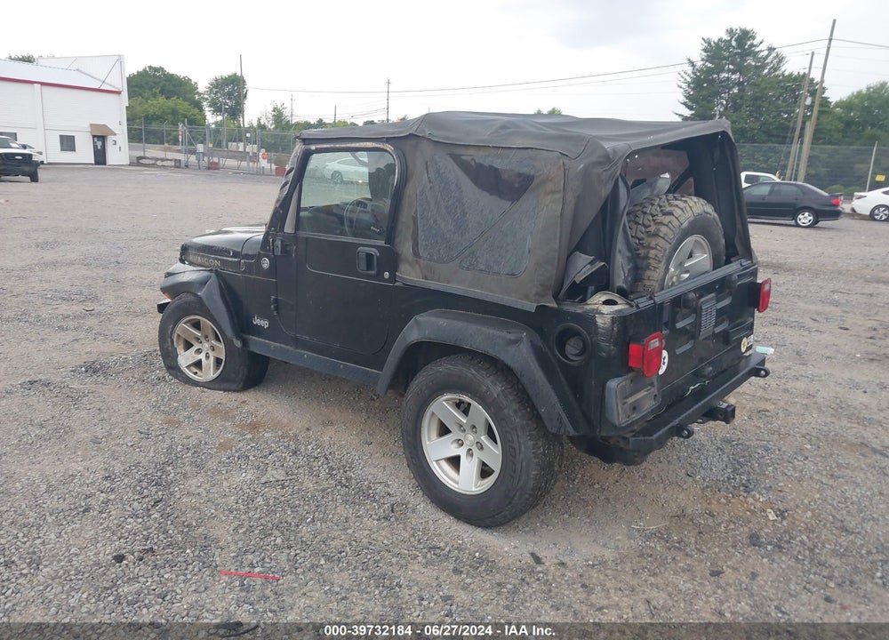 2006 JEEP WRANGLER RUBICON VIN: 1J4FA69S36P771562