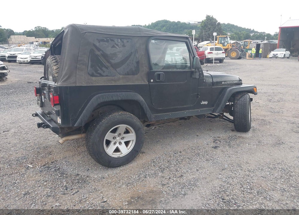 2006 JEEP WRANGLER RUBICON VIN: 1J4FA69S36P771562