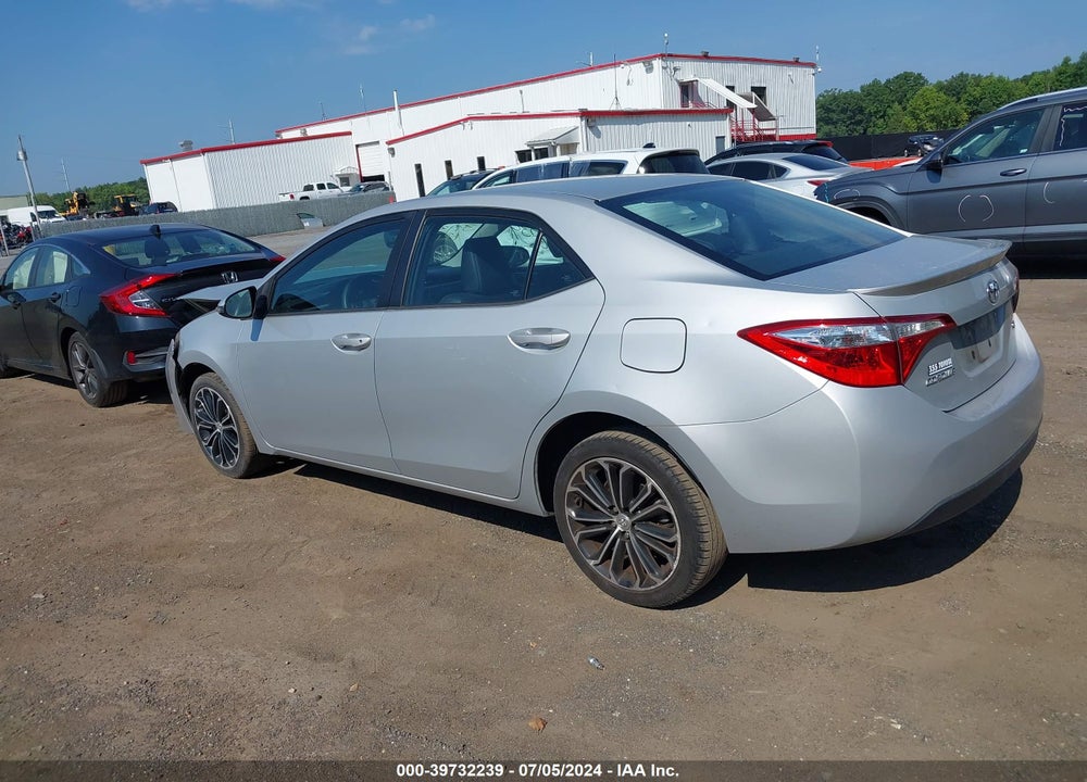 2016 TOYOTA COROLLA S PLUS VIN: 2T1BURHE4GC498172