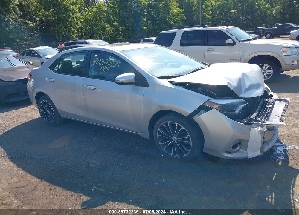 2016 TOYOTA COROLLA S PLUS VIN: 2T1BURHE4GC498172