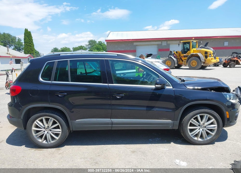2013 VOLKSWAGEN TIGUAN SE VIN: WVGBV7AX3DW523154