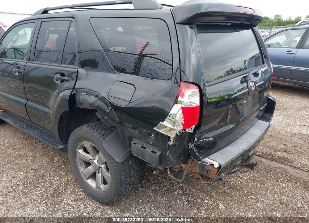 2006 TOYOTA 4RUNNER LIMITED V8 VIN: JTEBT17R960061524