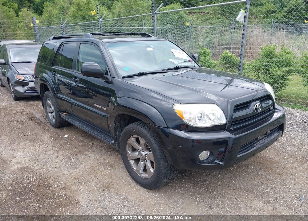 2006 TOYOTA 4RUNNER LIMITED V8 VIN: JTEBT17R960061524