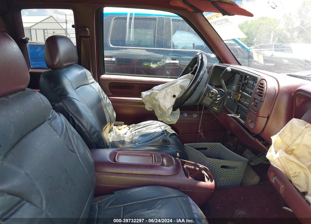 1997 GMC SIERRA 1500 SL WIDESIDE VIN: 1GTEC19R7VE534451