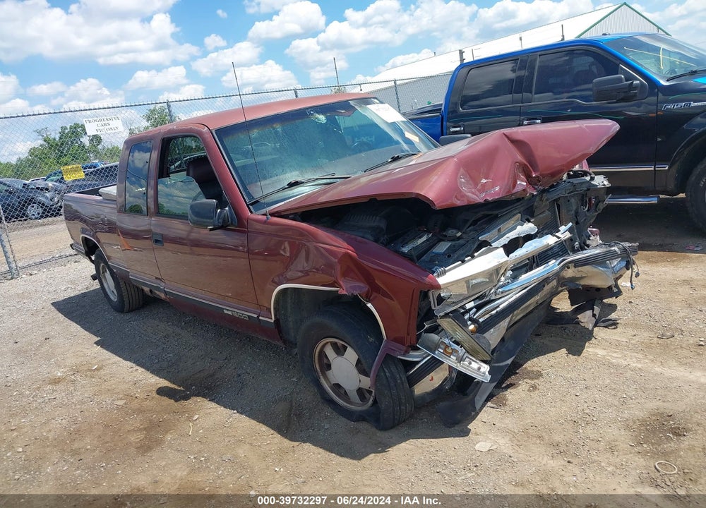 1997 GMC SIERRA 1500 SL WIDESIDE VIN: 1GTEC19R7VE534451