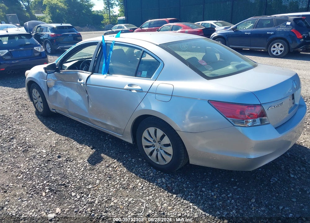 2008 HONDA ACCORD 2.4 LX VIN: 1HGCP26398A142649