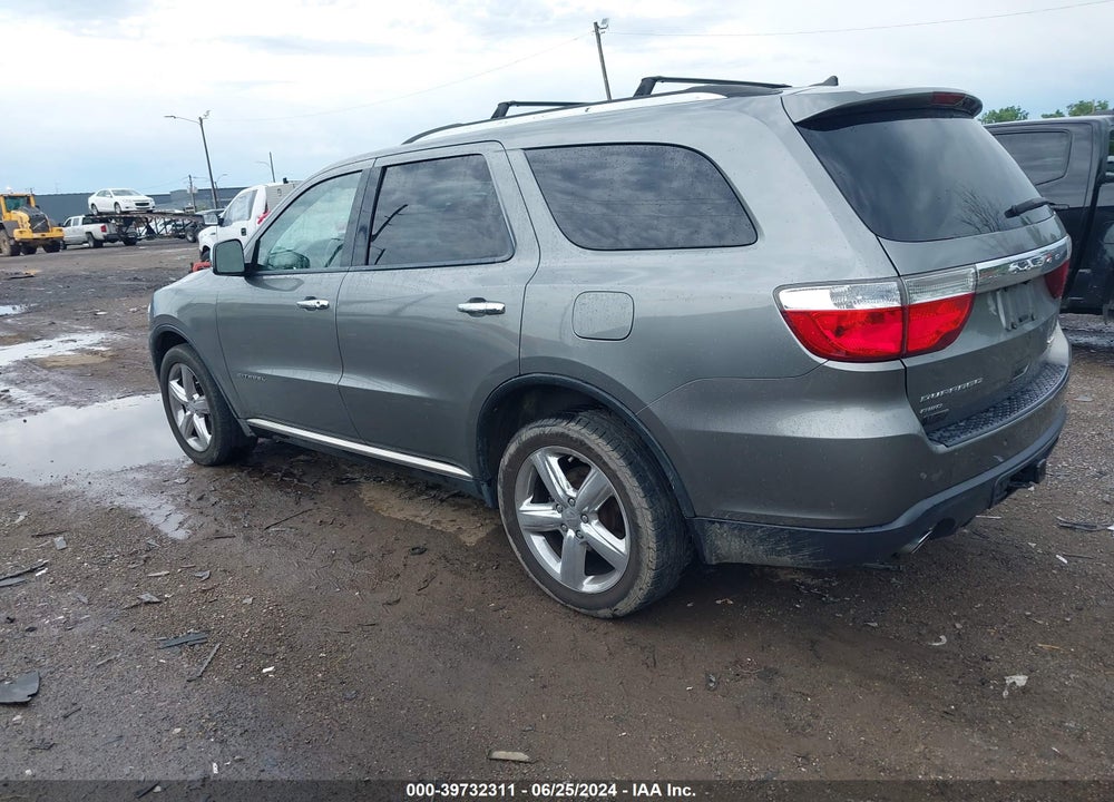 2011 DODGE DURANGO CITADEL VIN: 1D4SE5GTXBC682526