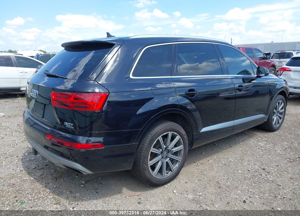 2018 AUDI Q7 3.0T PREMIUM VIN: WA1VAAF79JD008423