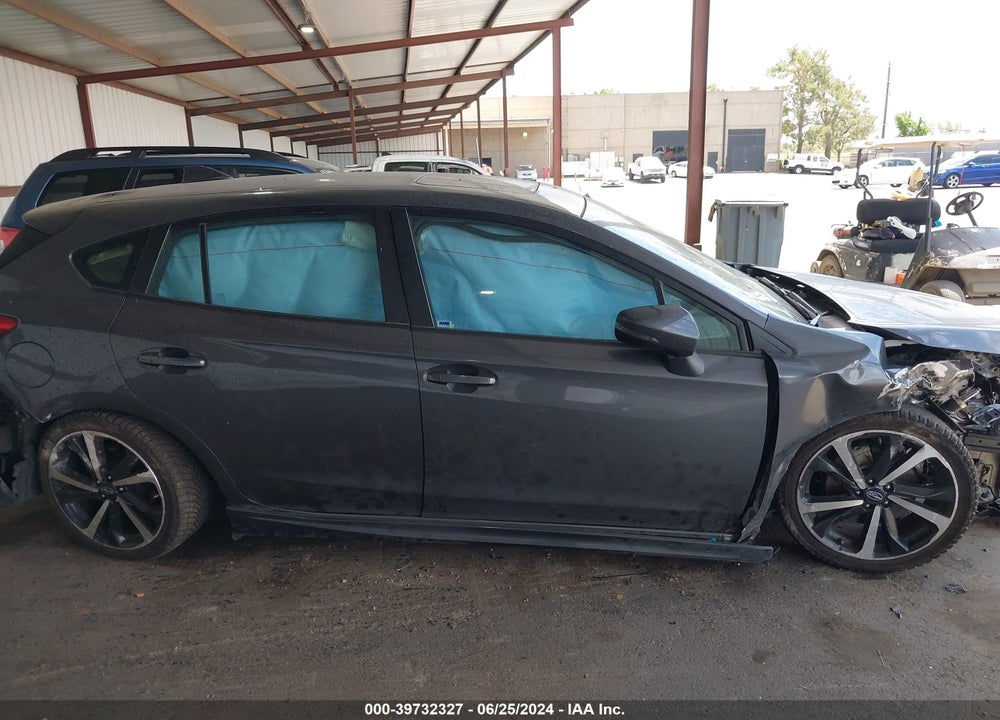 2022 SUBARU IMPREZA SPORT 5-DOOR VIN: 4S3GTAM62N3719718