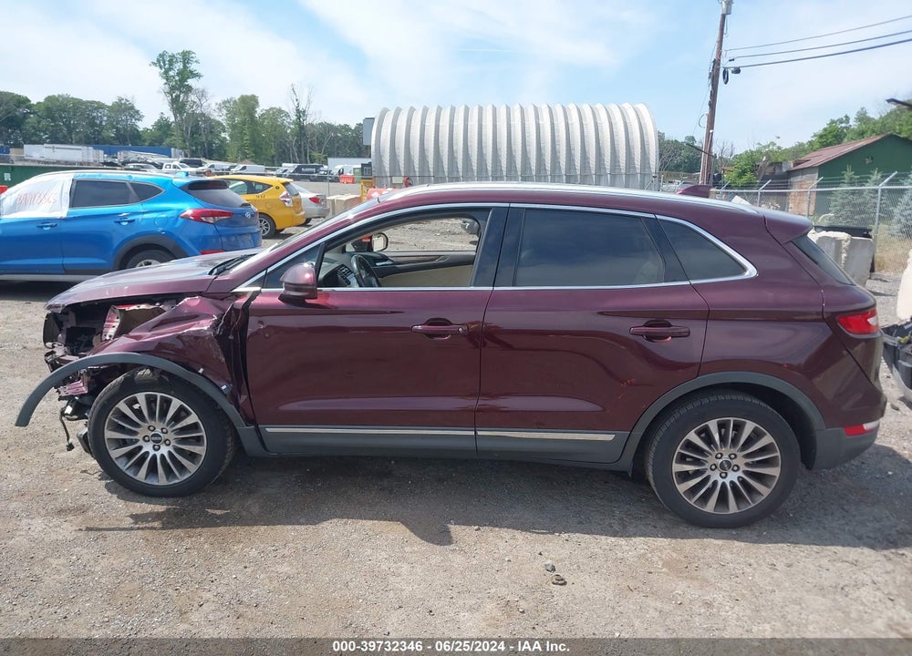 2017 LINCOLN MKC RESERVE VIN: 5LMCJ3D91HUL53963