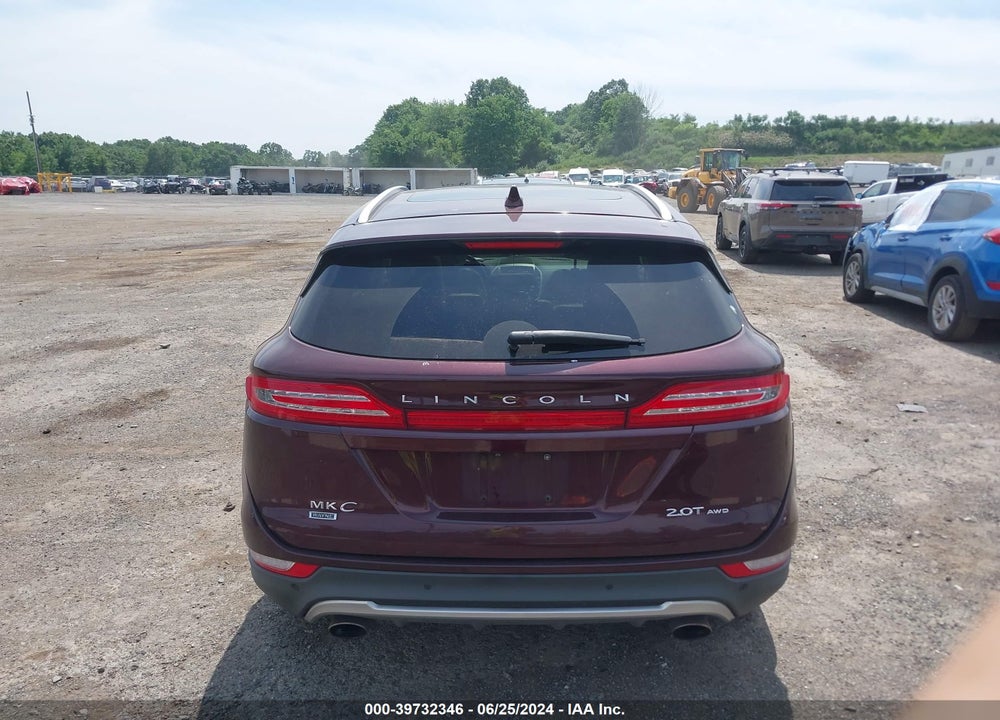 2017 LINCOLN MKC RESERVE VIN: 5LMCJ3D91HUL53963