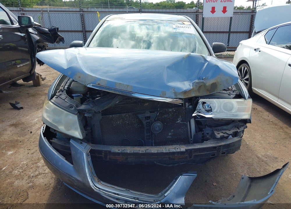 2009 HYUNDAI SONATA GLS VIN: 5NPET46C39H422446