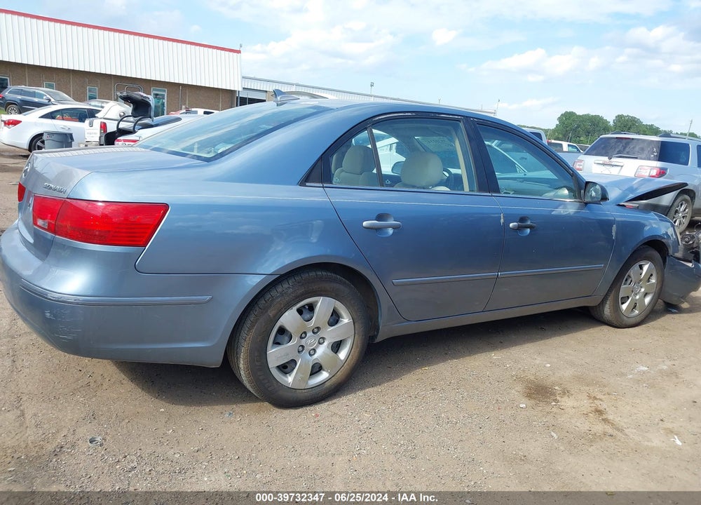 2009 HYUNDAI SONATA GLS VIN: 5NPET46C39H422446