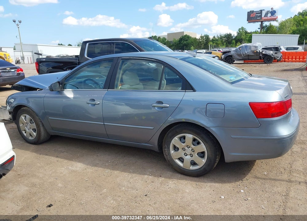 2009 HYUNDAI SONATA GLS VIN: 5NPET46C39H422446