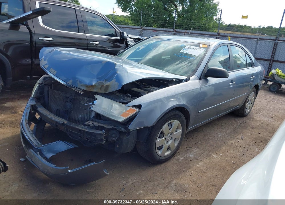 2009 HYUNDAI SONATA GLS VIN: 5NPET46C39H422446