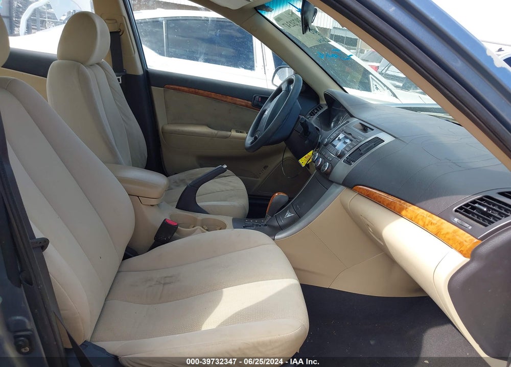 2009 HYUNDAI SONATA GLS VIN: 5NPET46C39H422446