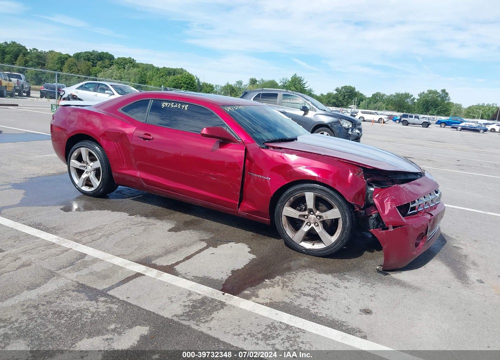 2010 CHEVROLET CAMARO 2LT VIN: 2G1FC1EV8A9168982