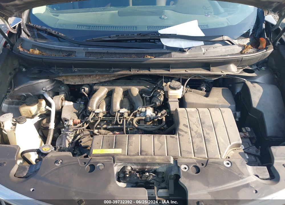 2012 NISSAN MURANO S VIN: JN8AZ1MU2CW117338
