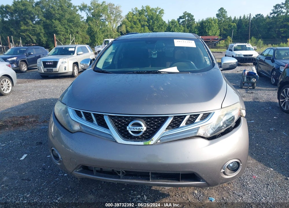2012 NISSAN MURANO S VIN: JN8AZ1MU2CW117338