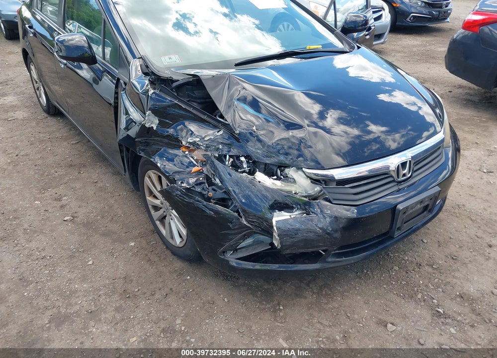 2012 HONDA CIVIC EX VIN: 2HGFB2F88CH310234