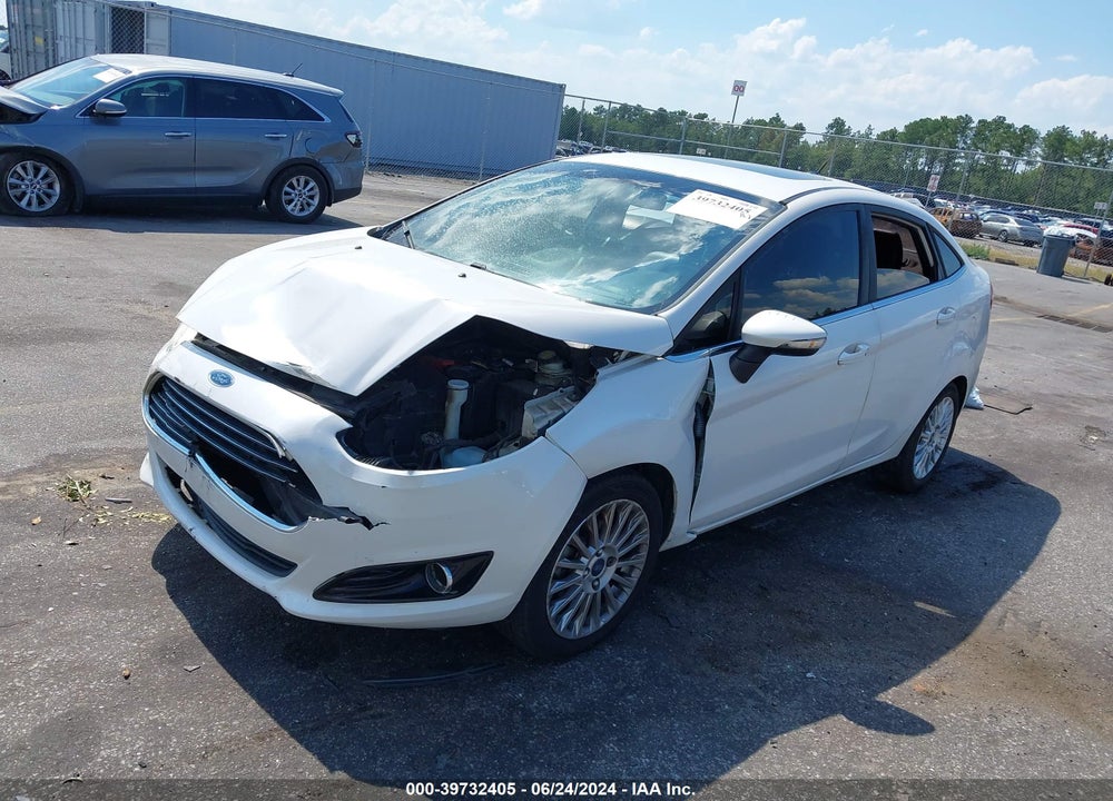 2016 FORD FIESTA TITANIUM VIN: 3FADP4CJ0GM174950