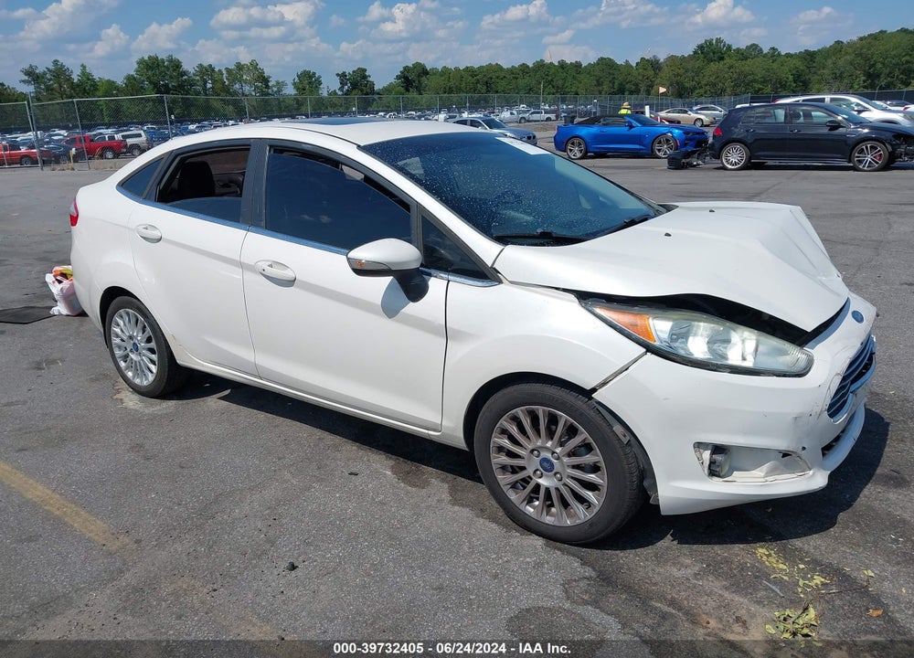 2016 FORD FIESTA TITANIUM VIN: 3FADP4CJ0GM174950