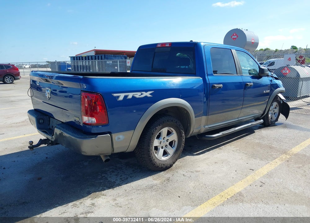 2009 DODGE RAM 1500 SLT/SPORT/TRX VIN: 1D3HB13P79S744683