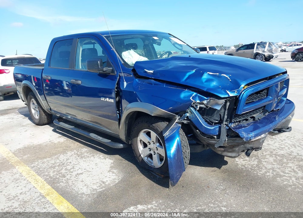 2009 DODGE RAM 1500 SLT/SPORT/TRX VIN: 1D3HB13P79S744683