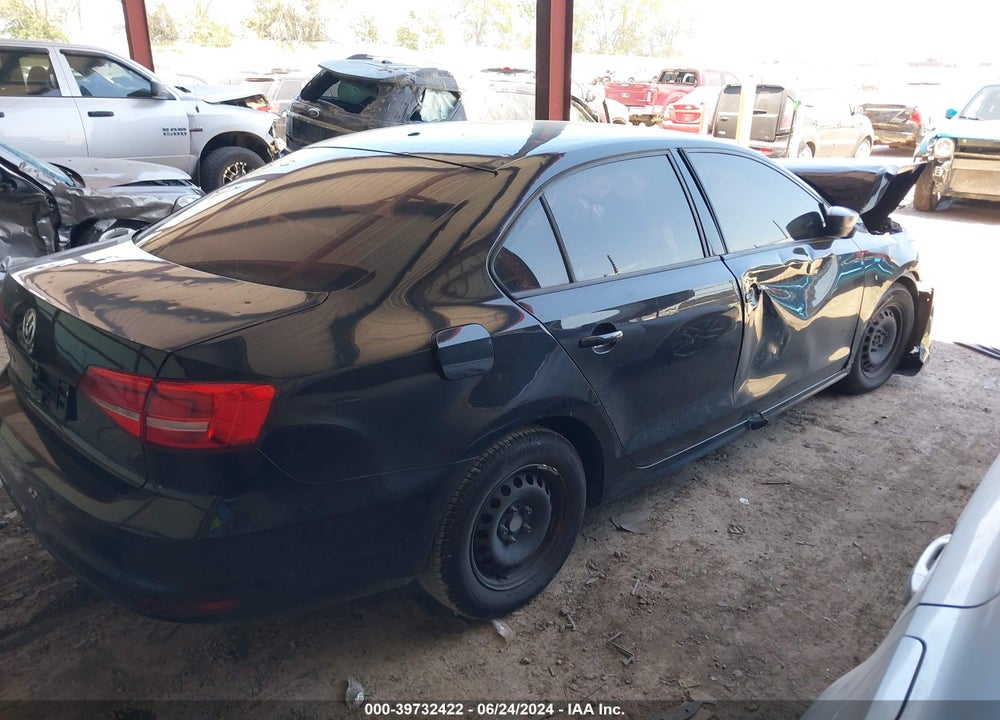 2015 VOLKSWAGEN JETTA 2.0L S VIN: 3VW2K7AJ3FM316787