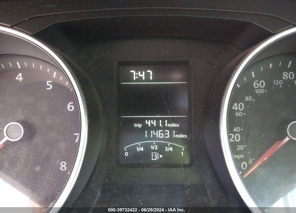 2015 VOLKSWAGEN JETTA 2.0L S VIN: 3VW2K7AJ3FM316787