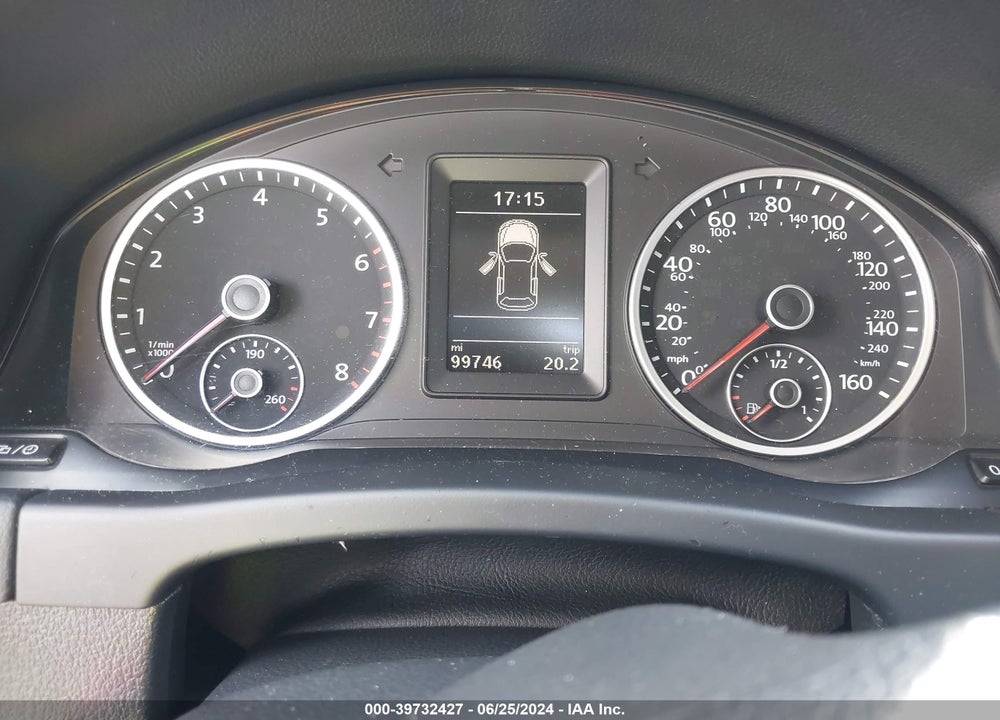 2014 VOLKSWAGEN TIGUAN S VIN: WVGAV3AX6EW566876