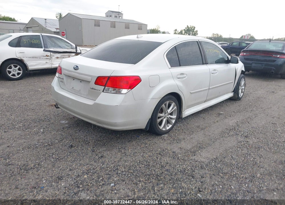 2014 SUBARU LEGACY 2.5I LIMITED VIN: 4S3BMCN62E3019005