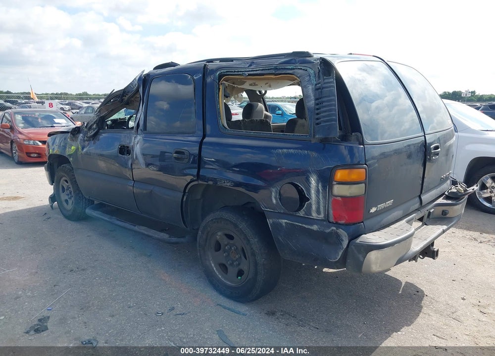2004 CHEVROLET TAHOE LS VIN: 1GNEC13V64R217815