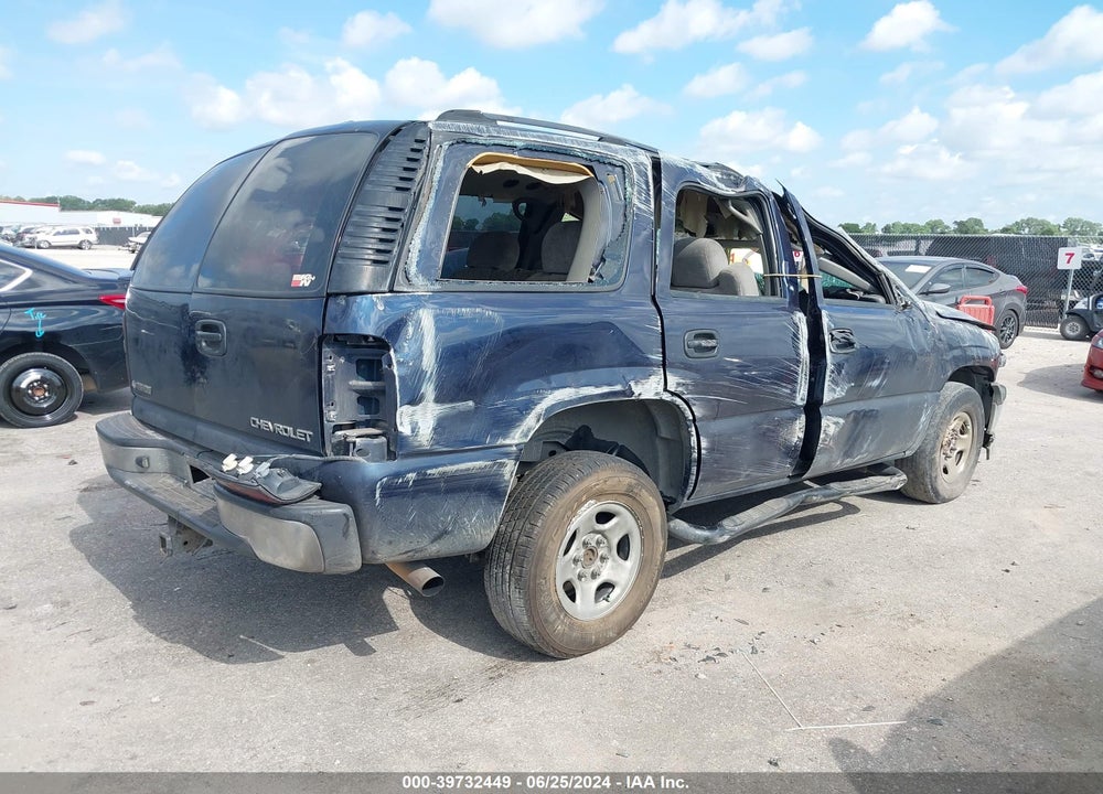 2004 CHEVROLET TAHOE LS VIN: 1GNEC13V64R217815
