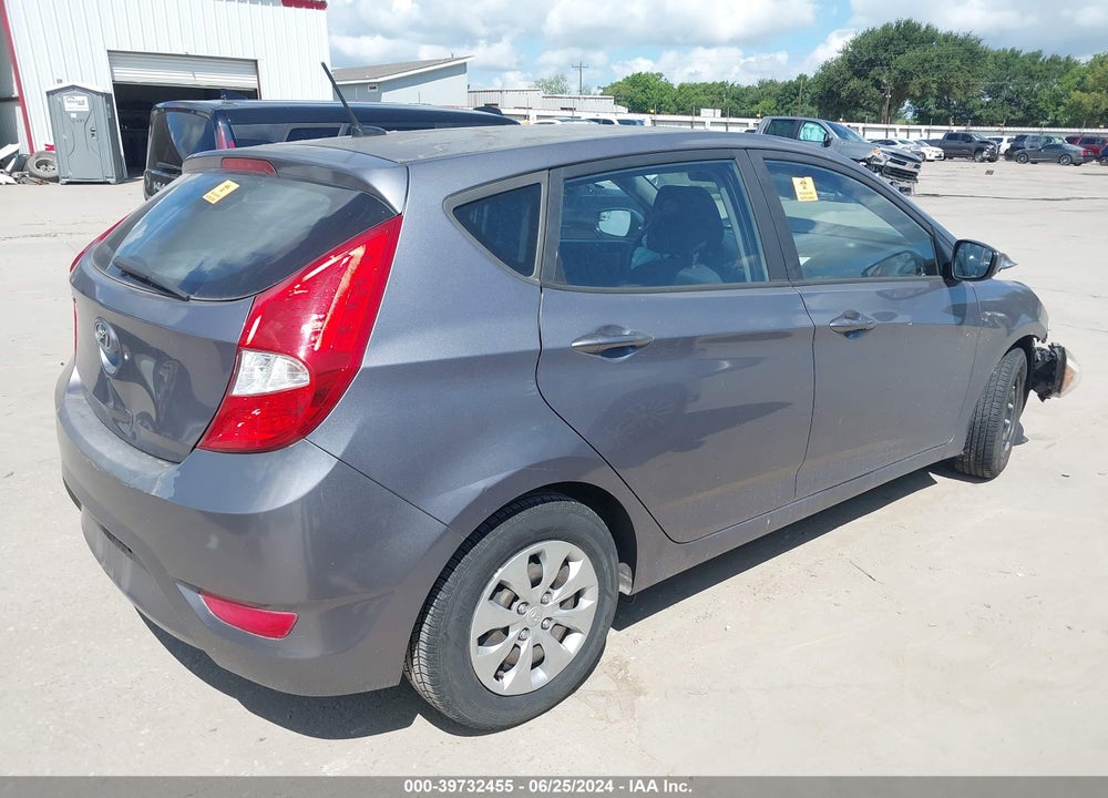 2016 HYUNDAI ACCENT SE VIN: KMHCT5AEXGU286112