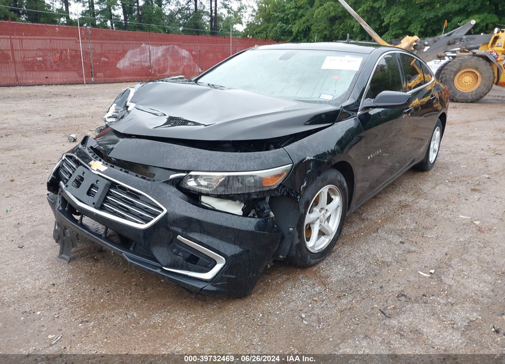 2016 CHEVROLET MALIBU LS VIN: 1G1ZB5ST6GF355289