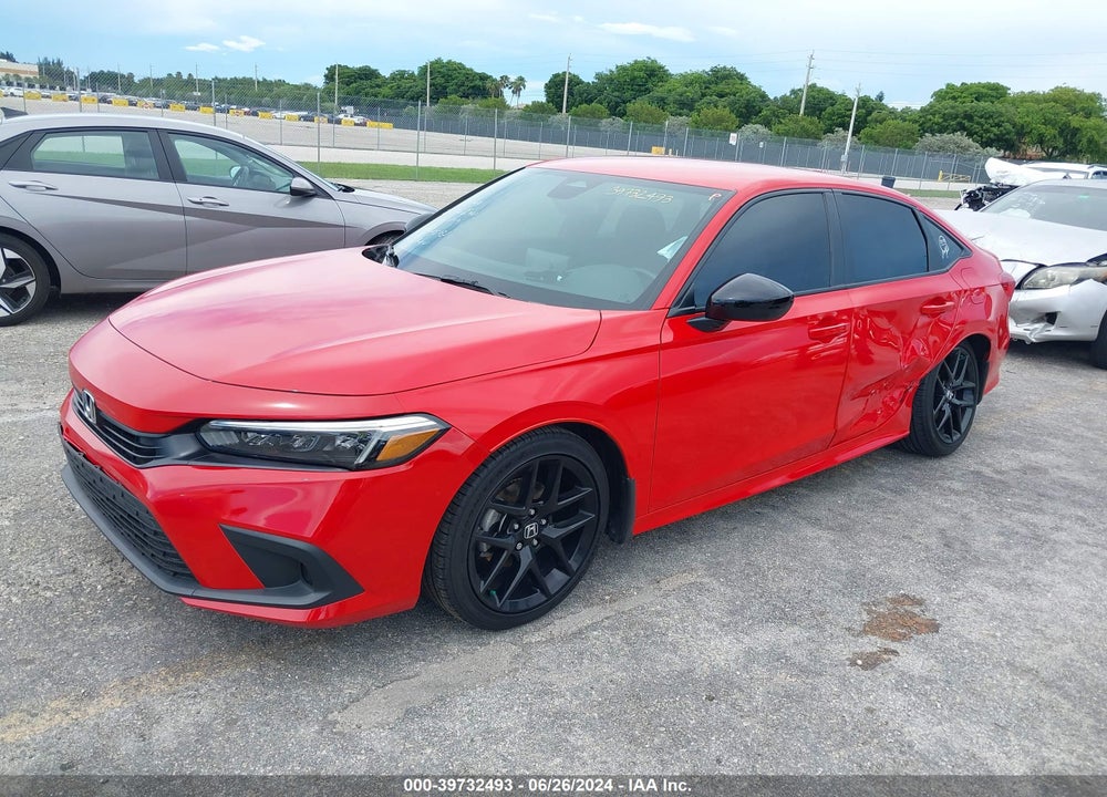 2023 HONDA CIVIC SPORT VIN: 2HGFE2F53PH563111