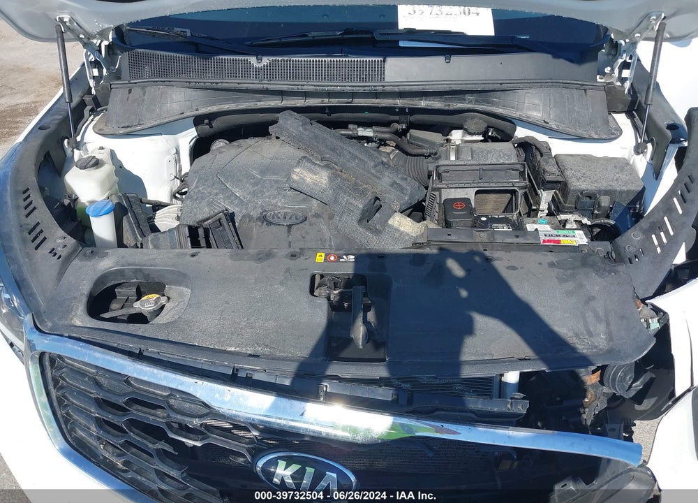 2019 KIA SORENTO 3.3L LX VIN: 5XYPGDA57KG489733