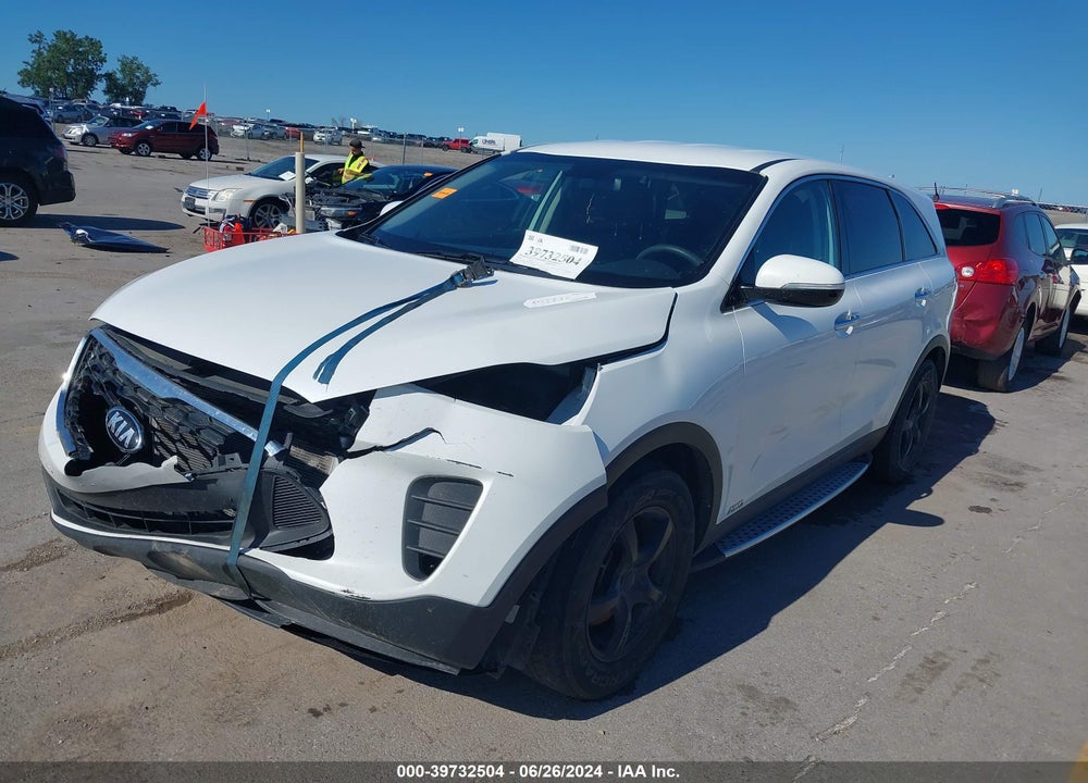 2019 KIA SORENTO 3.3L LX VIN: 5XYPGDA57KG489733
