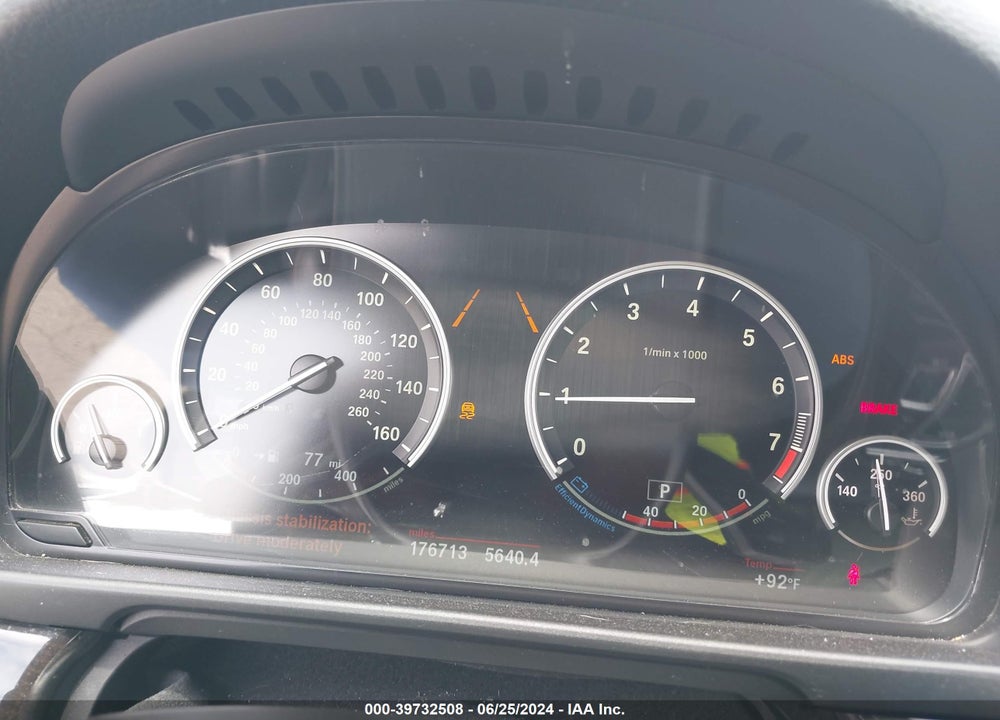 2014 BMW 535I XDRIVE VIN: WBA5B3C58ED536894