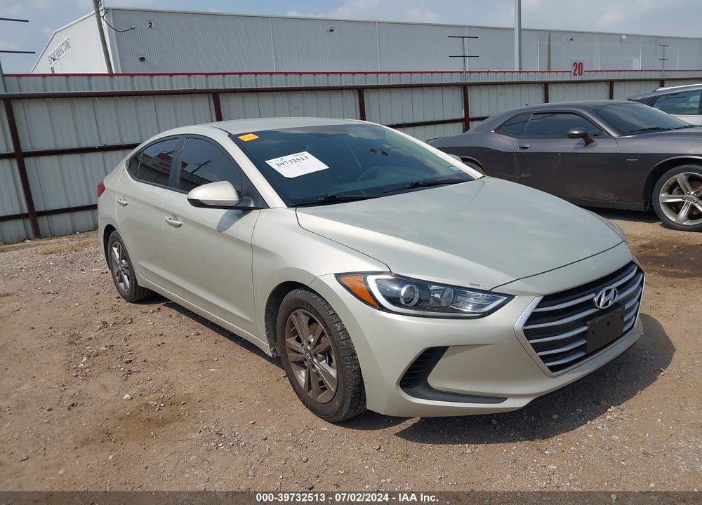 2017 HYUNDAI ELANTRA SE VIN: 5NPD84LF7HH184336