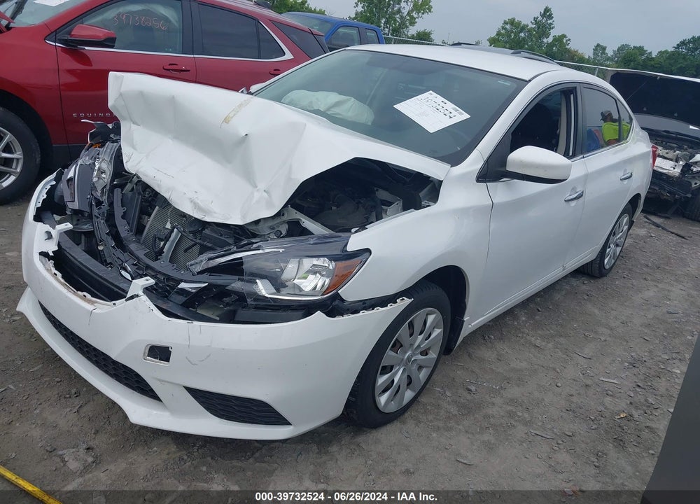 2017 NISSAN SENTRA S VIN: 3N1AB7AP2HY379655