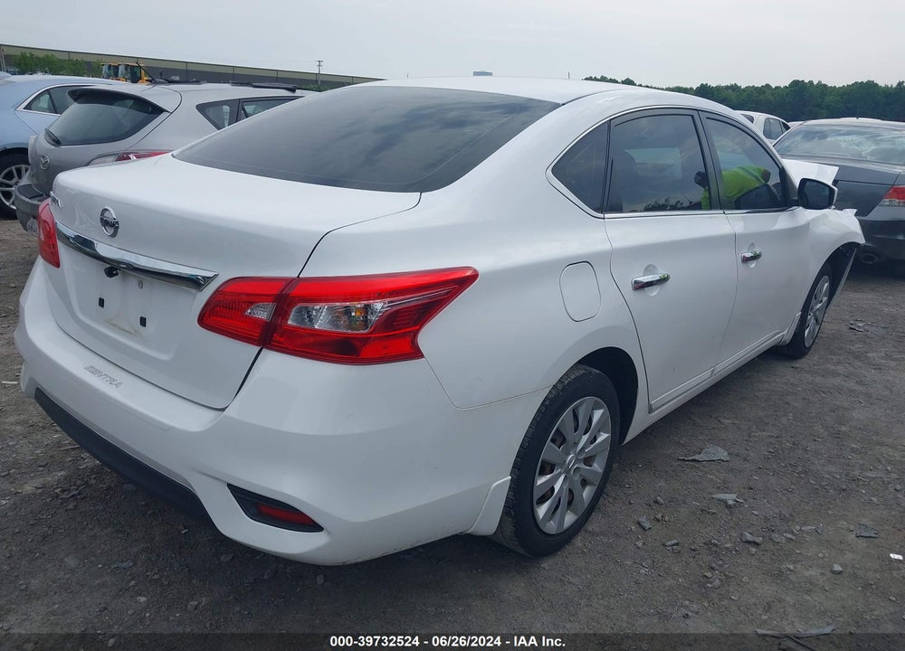 2017 NISSAN SENTRA S VIN: 3N1AB7AP2HY379655