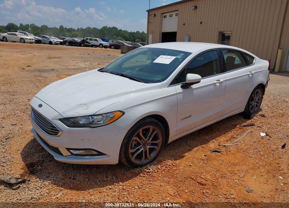 2017 FORD FUSION HYBRID SE VIN: 3FA6P0LU6HR223262